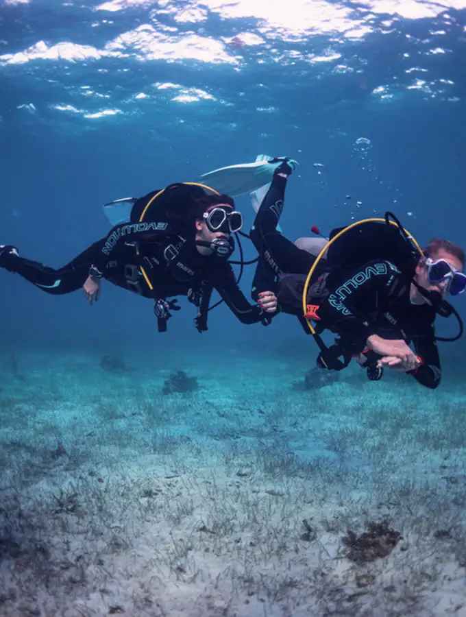 Scuba diving